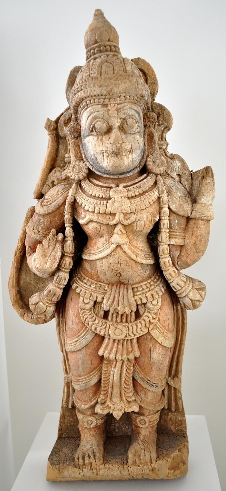 Hanuman, Affengott, Holz, ca. 17. Jh.