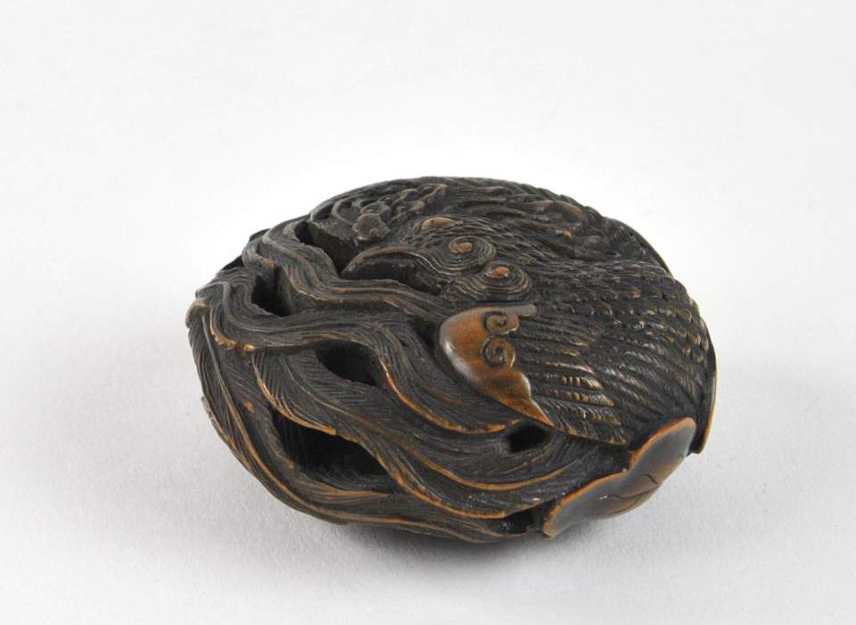 Netsuke-Ryûsa-manjû