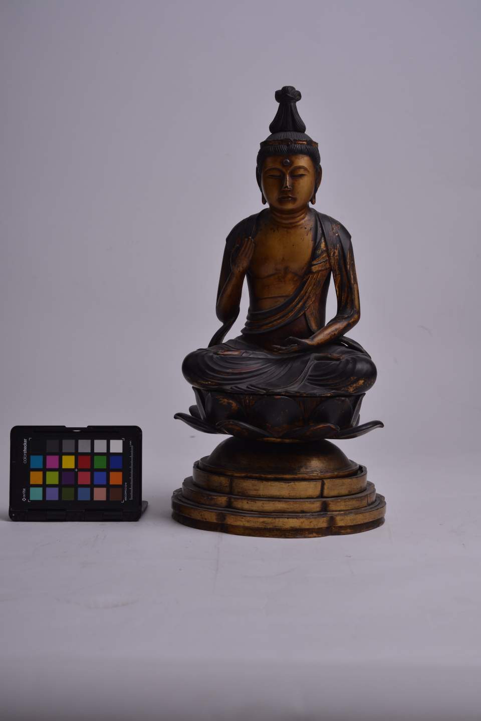 Bodhisattvafigur sitzend