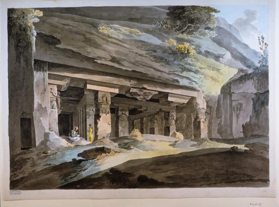 Die Kulthöhle Jagannâtha-Sabhâ (Höhle 33) in Elûrâ