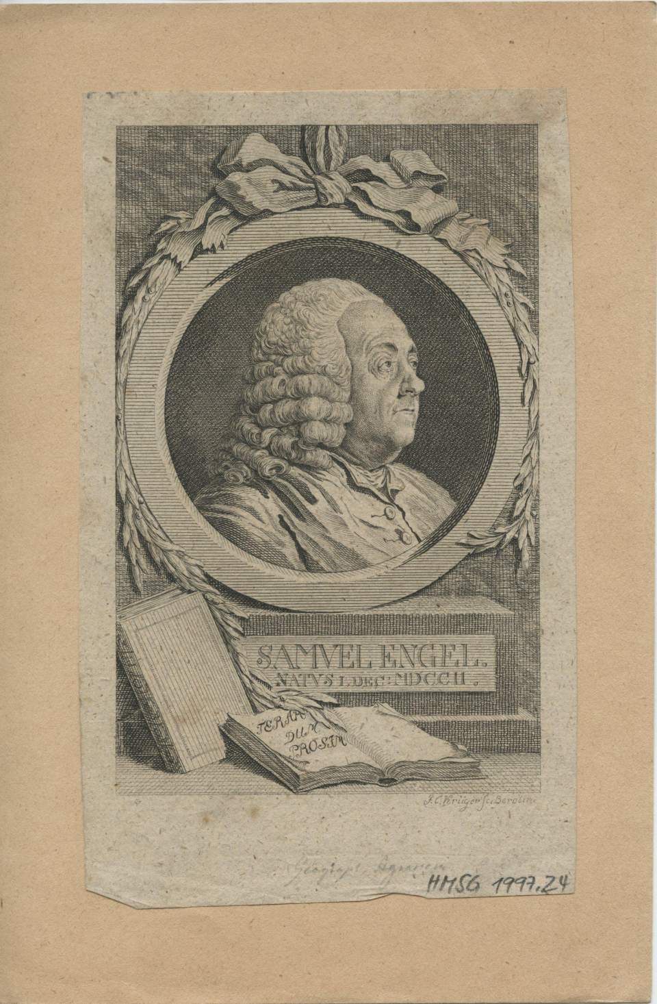 Porträt, Samuel Engel