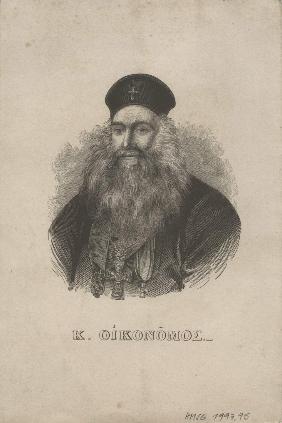 Porträt Konstantinos Oikonomos