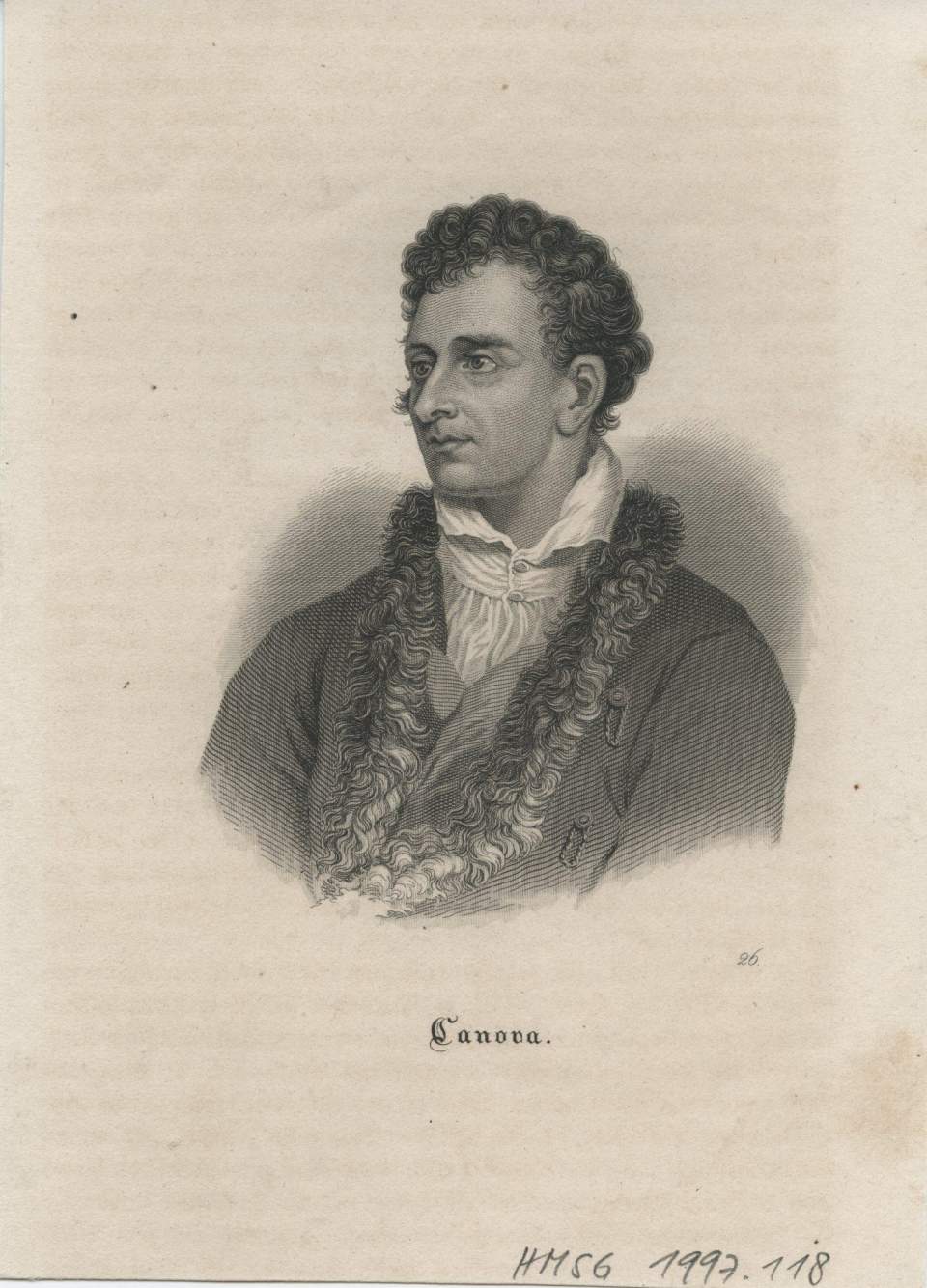 Porträt Antonio Canova