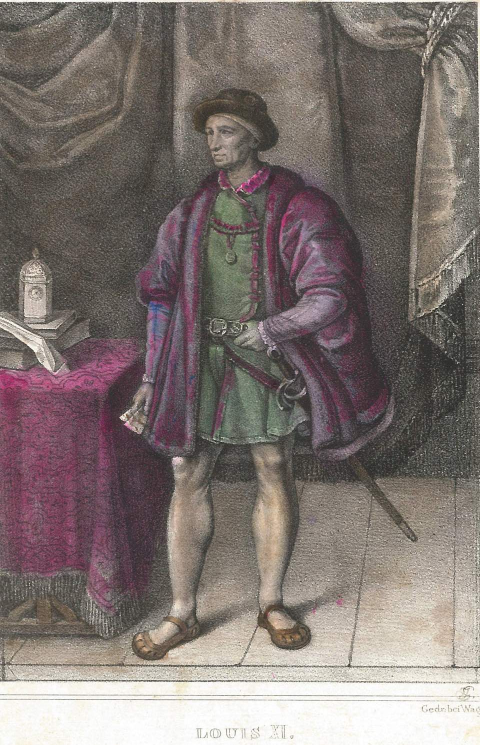 Porträt  Louis XI.