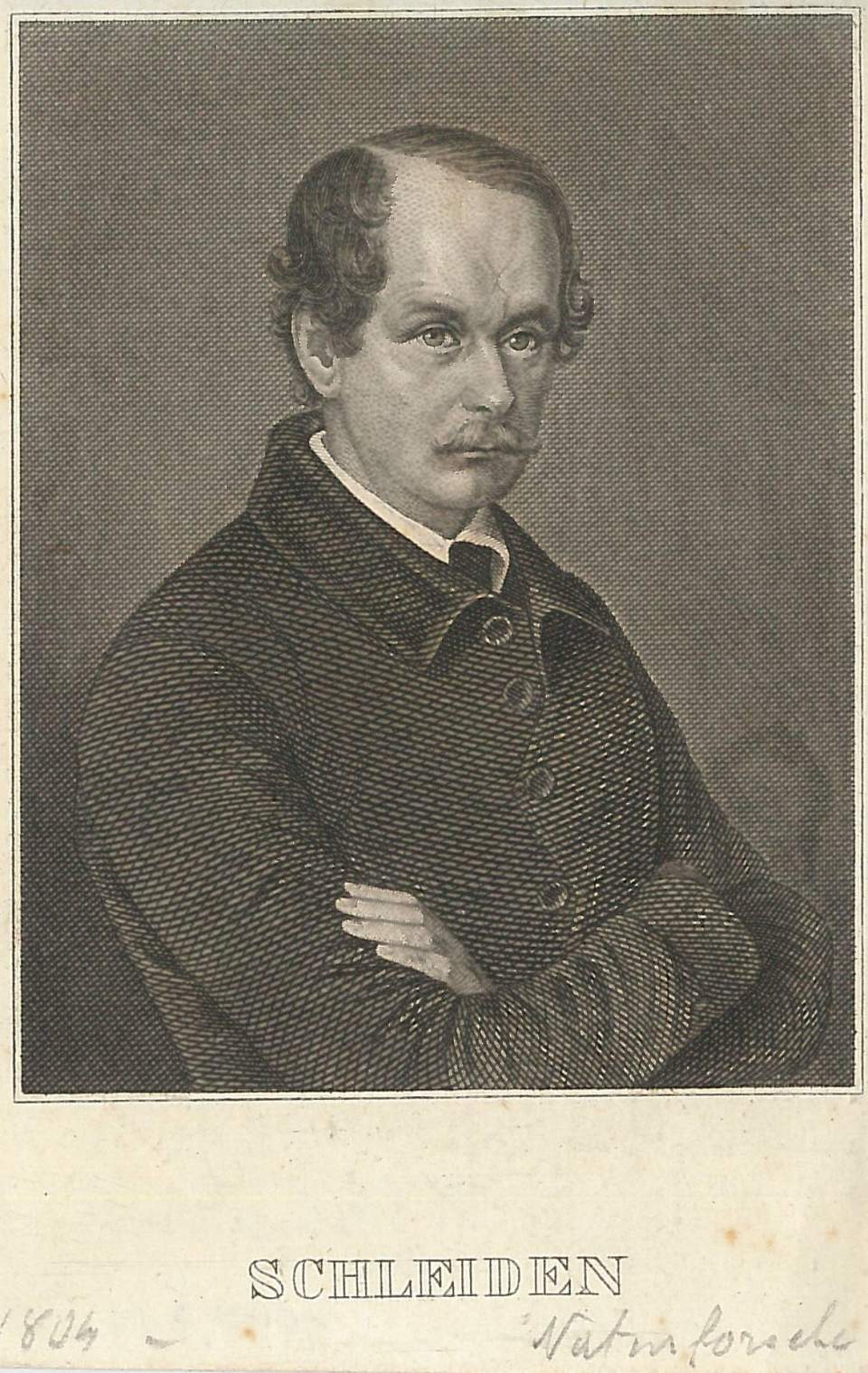 Porträt  Schleiden Matthias Jacob