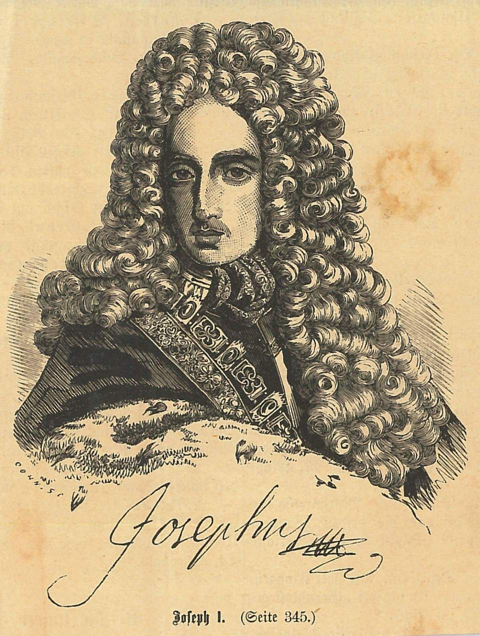 Porträt  Joseph I.