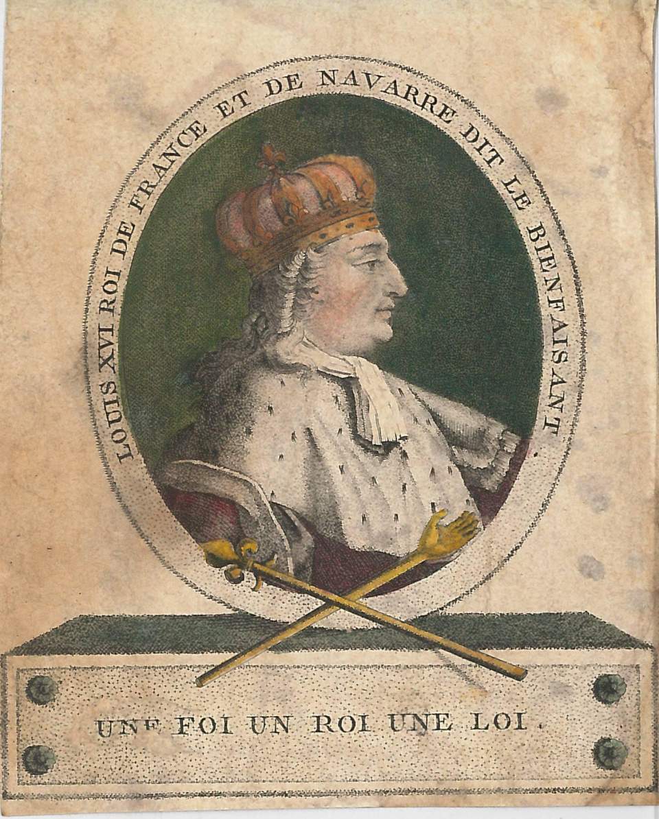 Porträt  Louis XVI, Roi de France