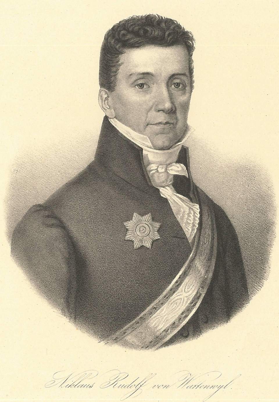 Porträt  Niklaus Rudolf von Wattenwyl