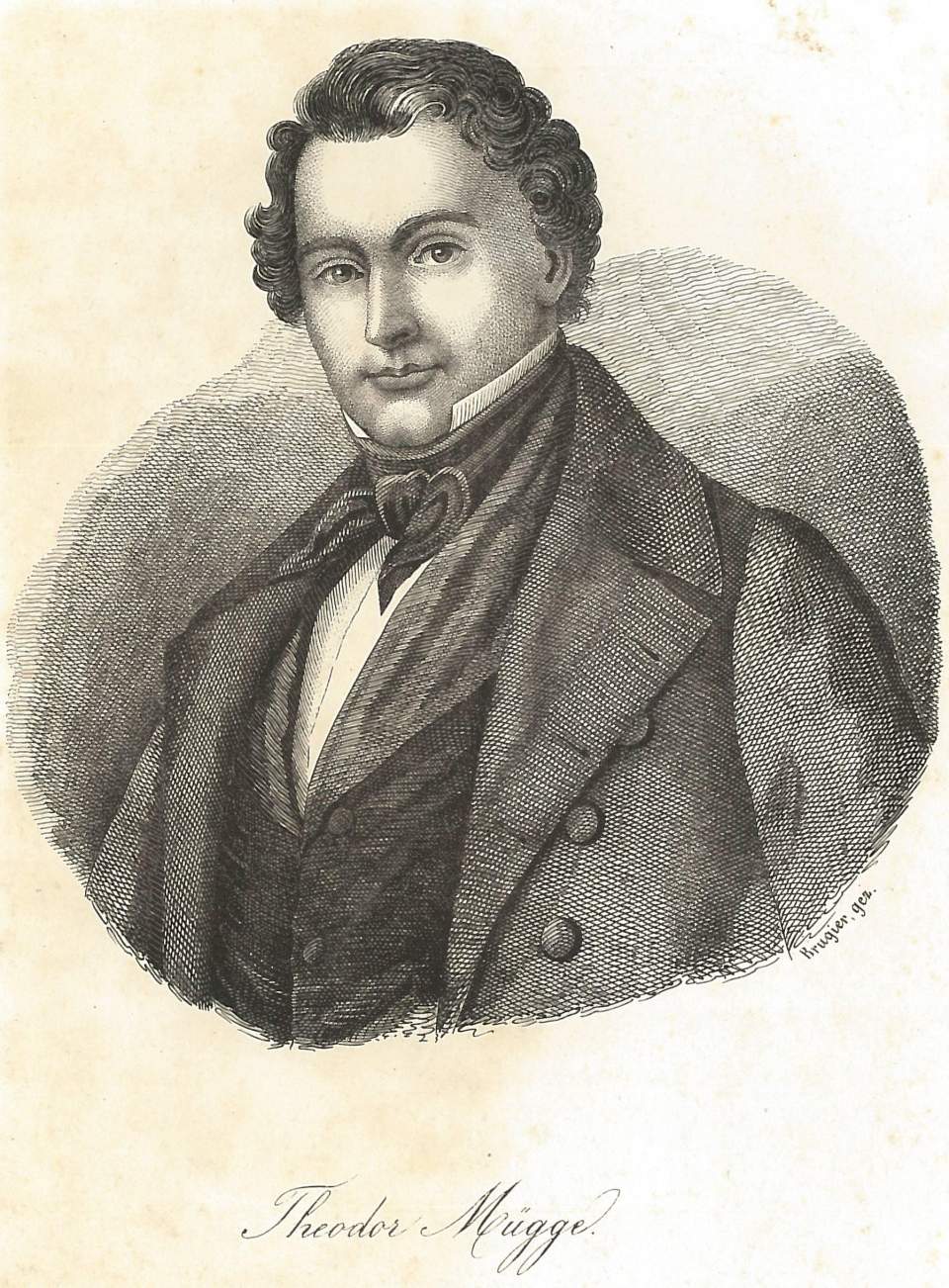 Porträt  Theodor Mügge