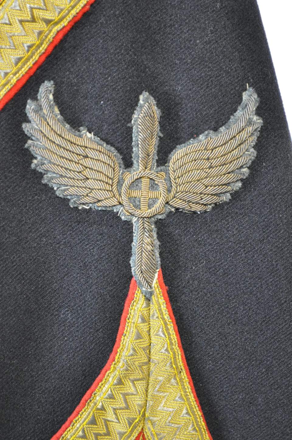 Arbeitsbluse (Fliegertruppen) Adjutant Unteroffizier Adolf Schaedler, Eidg. Ord. 1898 - 1914/17
