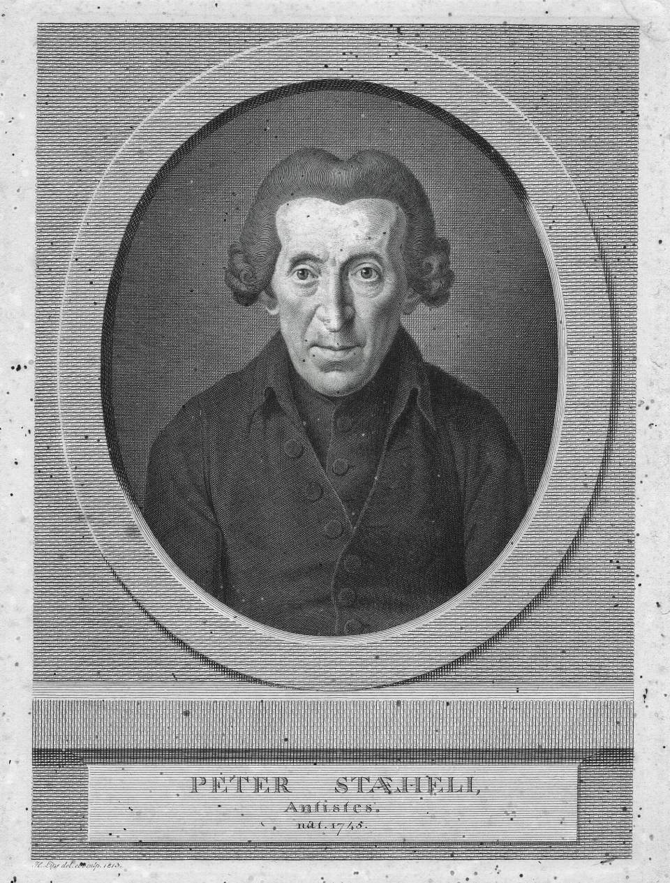 Porträt Peter Stähelin (1745-1815)