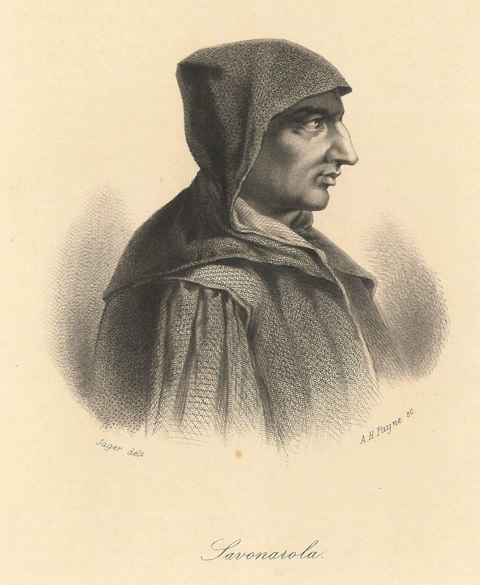 Porträt  Savonarola