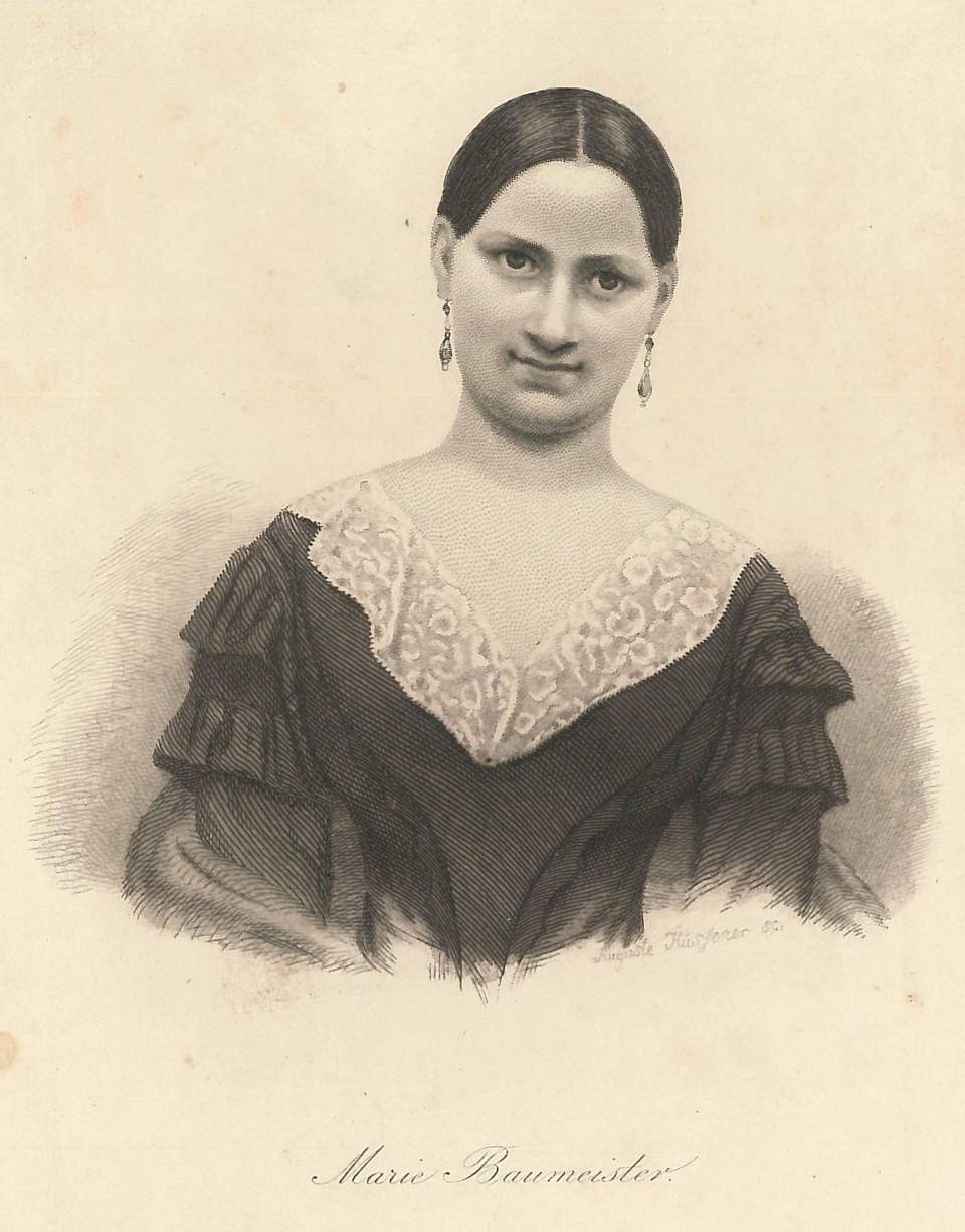 Porträt  Marie Baumeister