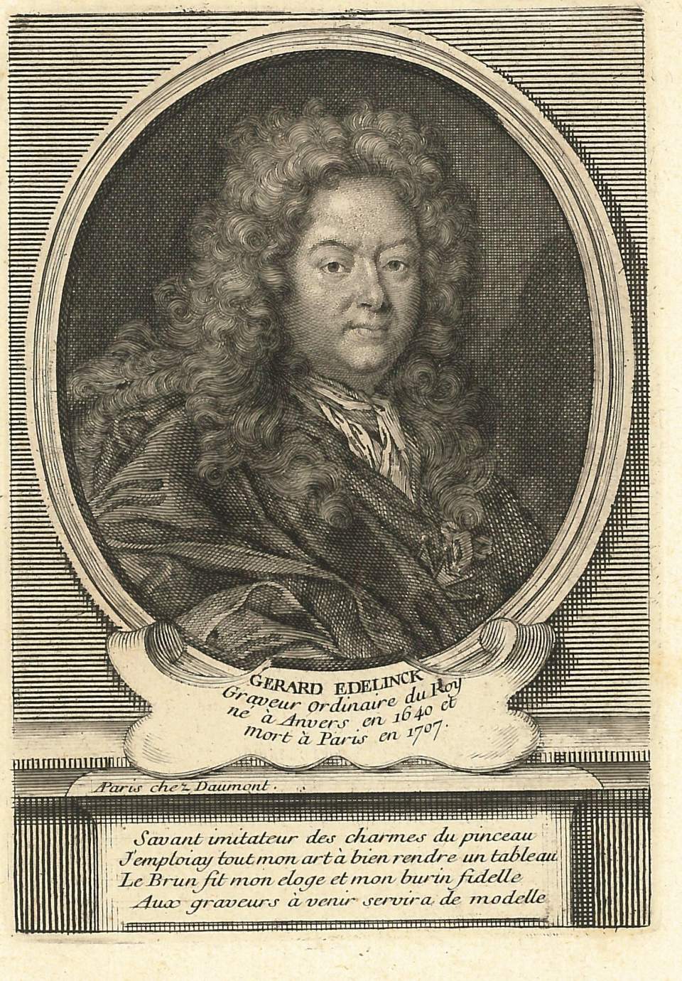 Porträt  Gerard Edelinck