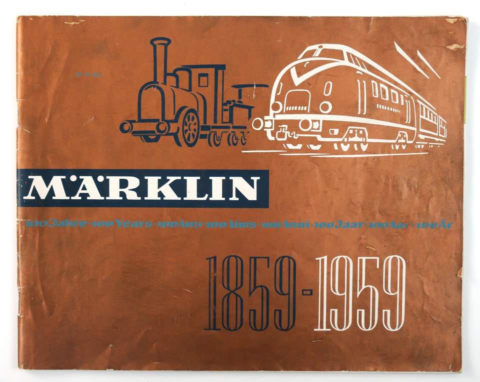 Warenkatalog Übersicht, 100 Jahre Märklin 1859 - 1959