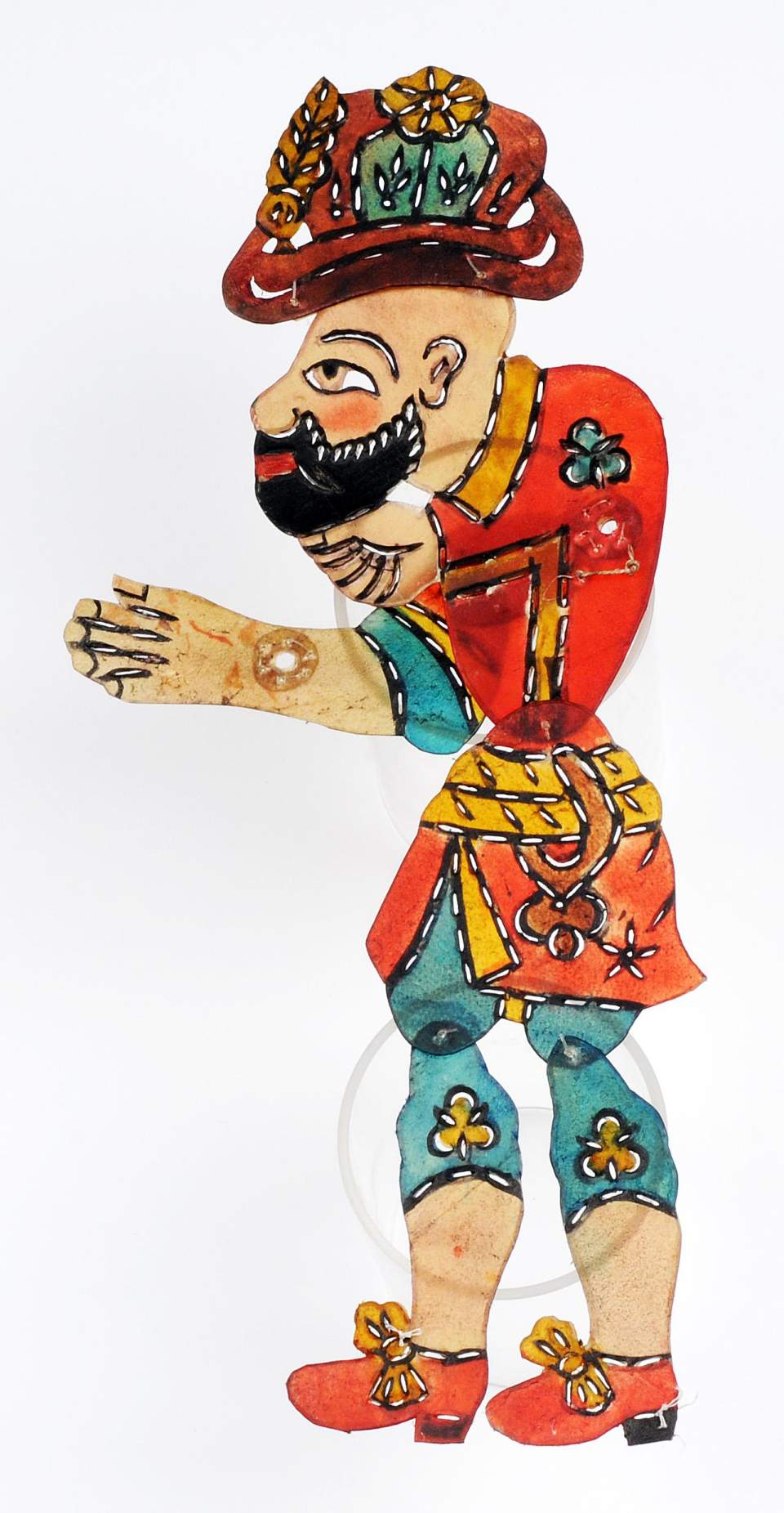 Schattenspielfigur, Karagöz und Hacivat