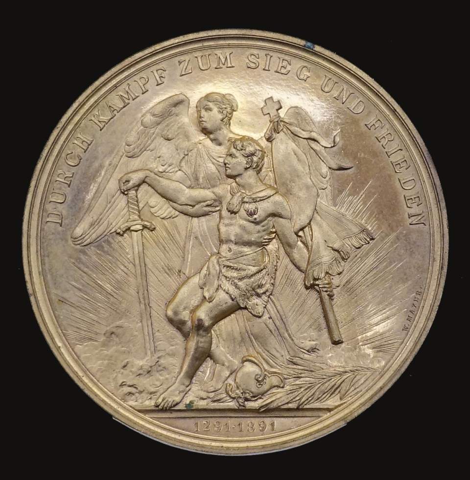 Medaille 600jähr. Eidgenossenschaft