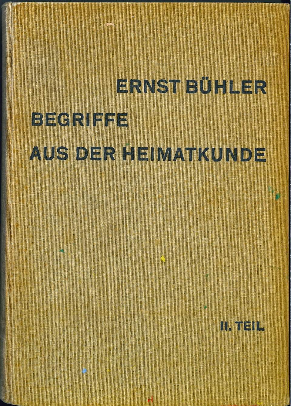 Heimat- und Naturkundebuch, Lehrbuch