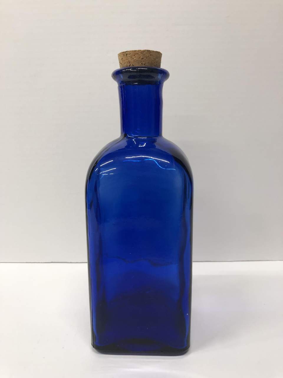 Sammlung von blauem Glas