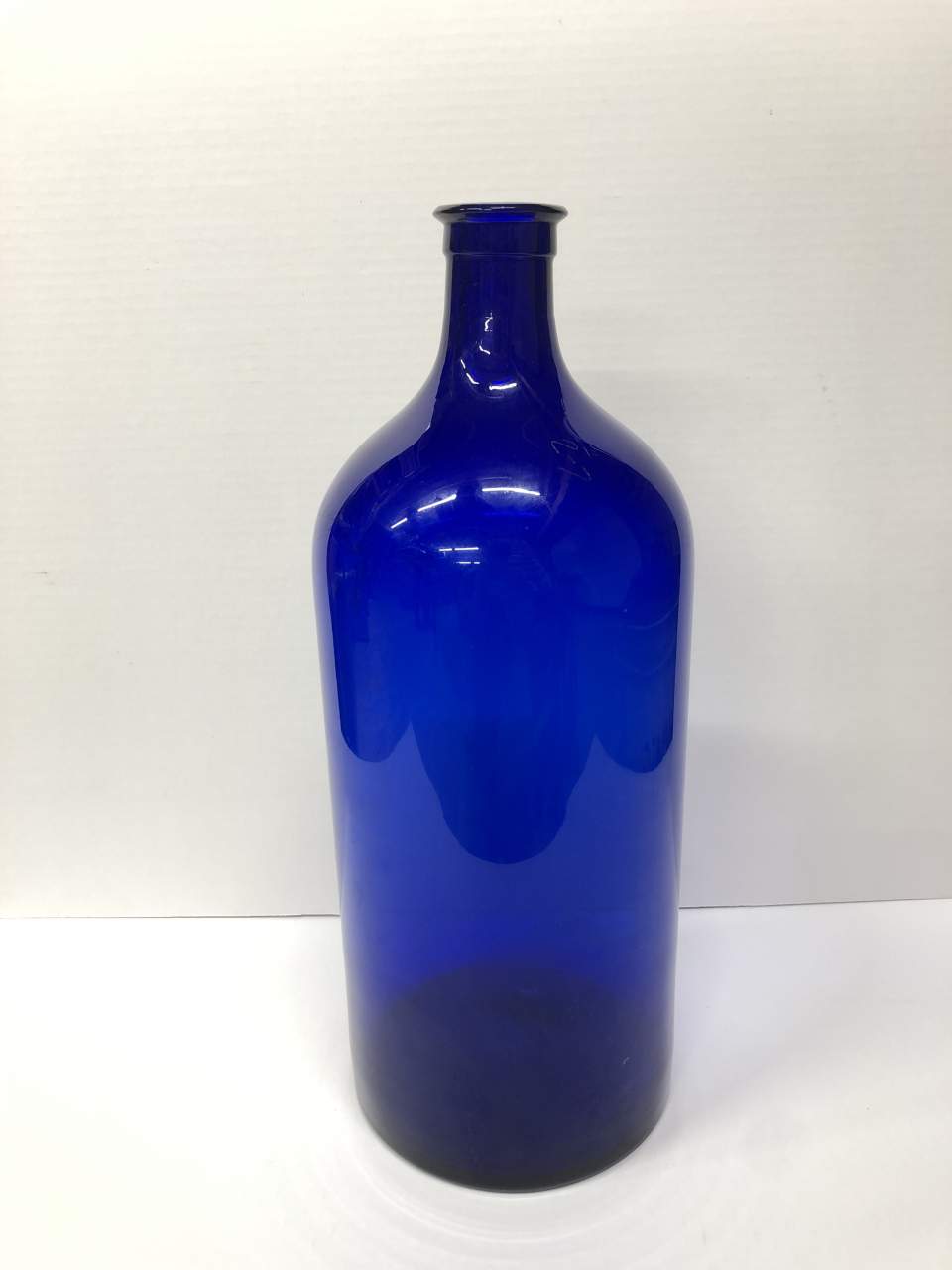 Sammlung von blauem Glas