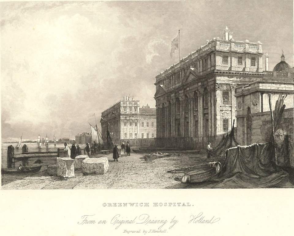 Grafik, Greenwich Hospital