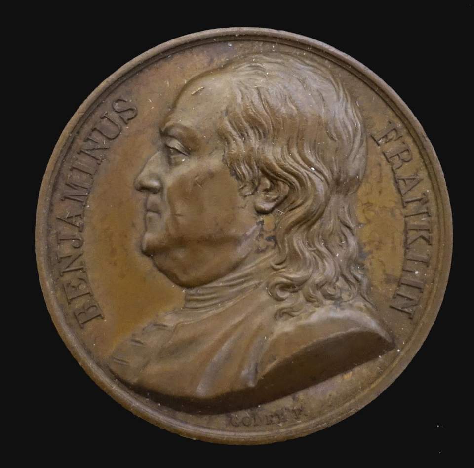 Medaille Benjamin Franklin, Nordamerikanischer Staatsmann