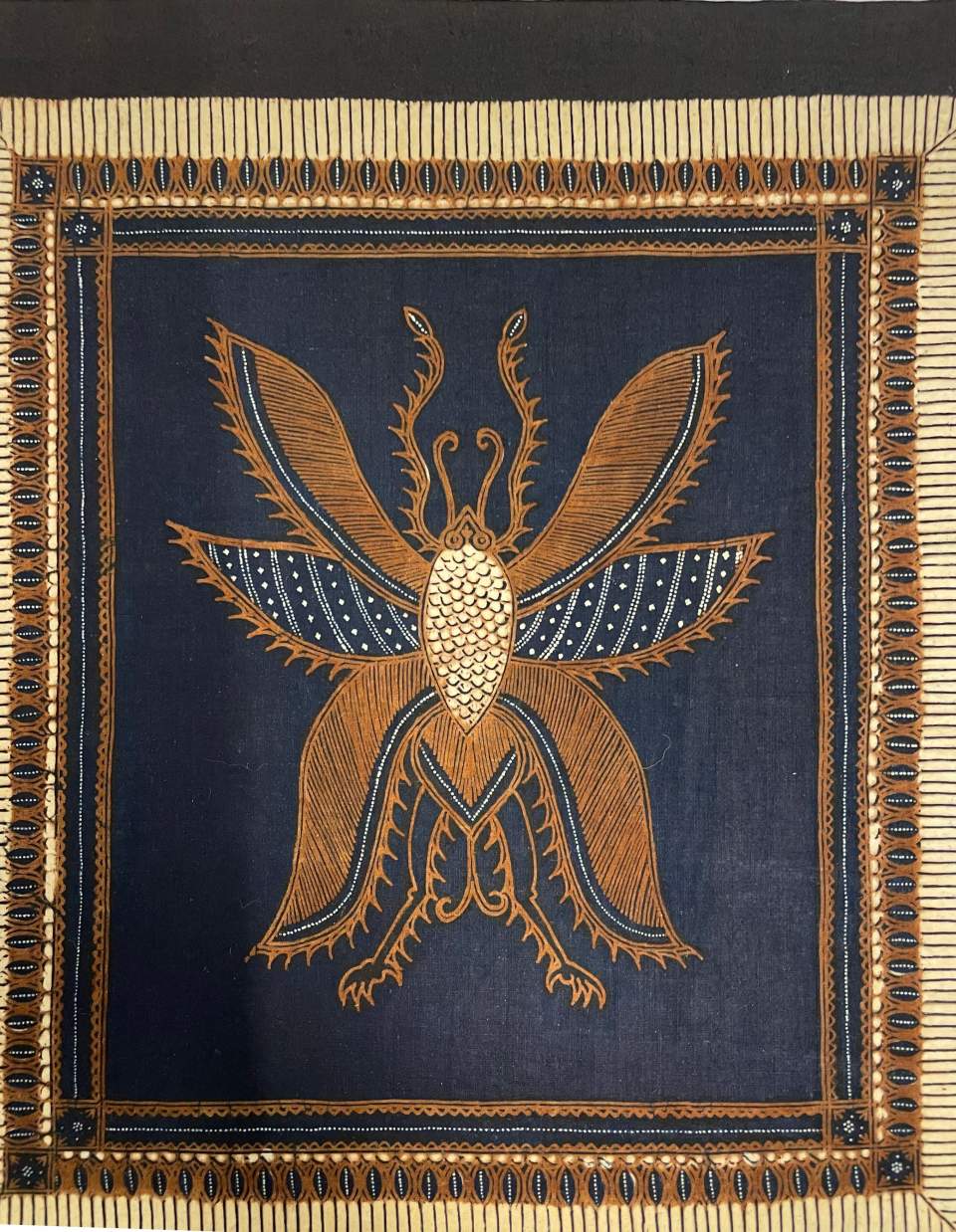 Ein Satz Batikmuster mit Käfermotiv, 15 teilig