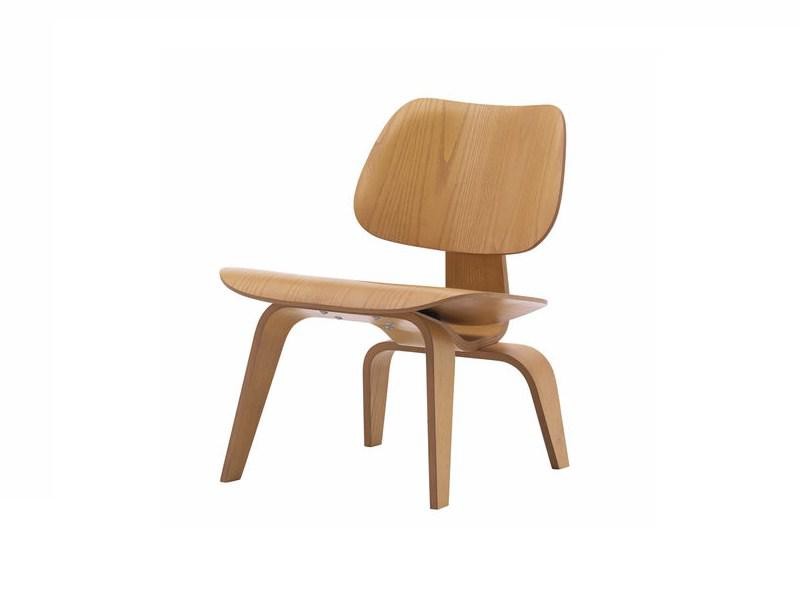 Vitra Design Miniatur Stuhl "LCW", Entwurf Charles Eames, 1945