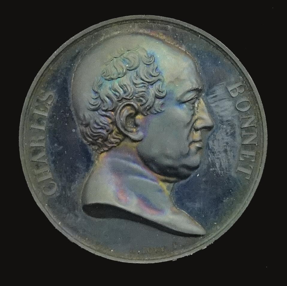 Medaille Charles Bonnet, Naturforscher, Genf (1720 - 1793)