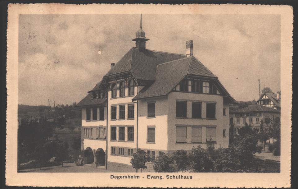 Ansicht Degersheim Evang. Schulhaus