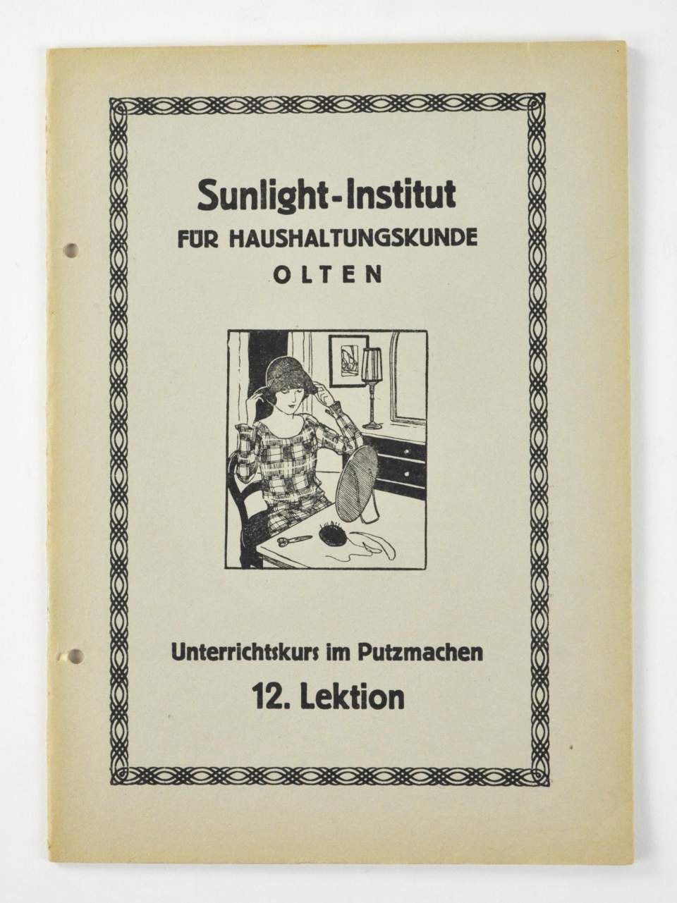 15 Unterrichtshefte für Haushaltungskunde