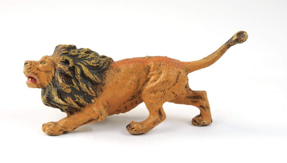 Zoo-Modell: Löwen männlich stehend