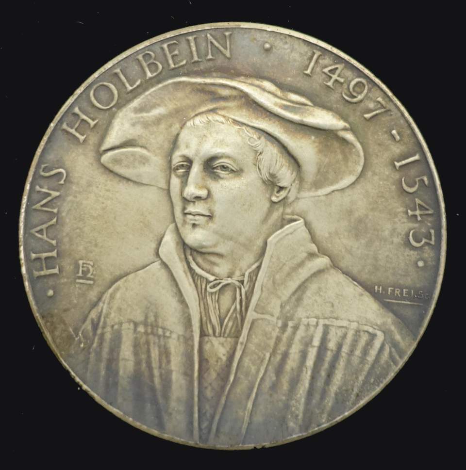 Medaille Hans Holbein, Kunstmaler