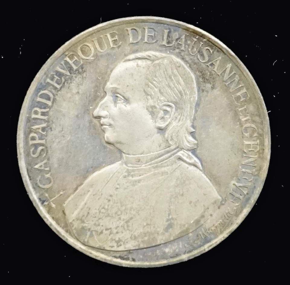 Medaille Bischof Gaspard Mermillod von Fribourg (1824 - 1892)