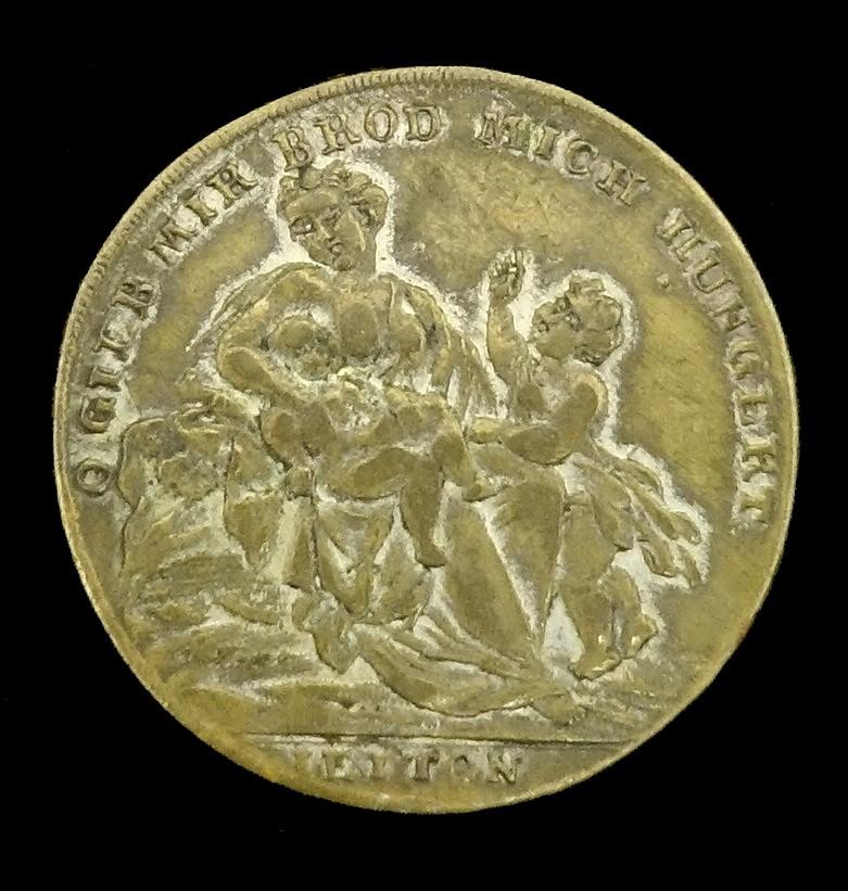 Hungertaler, -medaille zur Hungersnot 1816 - 1817