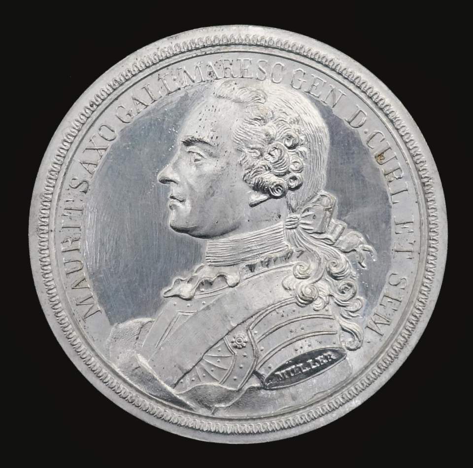 Medaille Moritz, Marschall von Sachsen