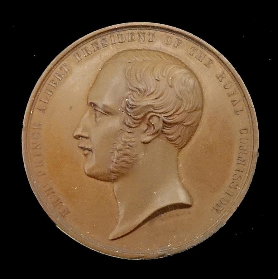 Medaille Weltausstellung London, Prinzgemahl Albert von England
