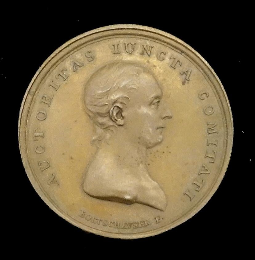 Medaille Leonhard Usteri, Zürich, Prof. d. Hebräischen 1741 - 1789