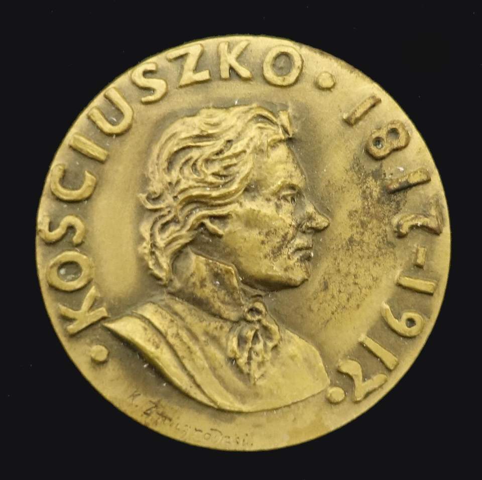 Medaille Kosciuszko-Feier in Rapperswil