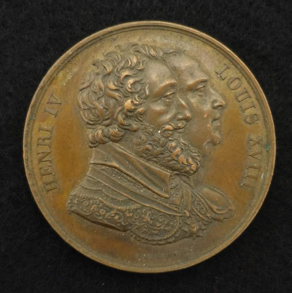 Medaille Heinrich IV., König v. Frankreich