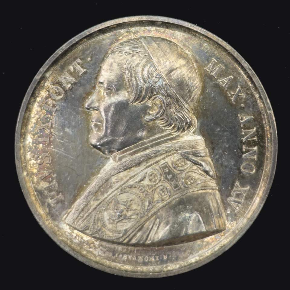 Medaille Papst Pius IX. 1846 - 78