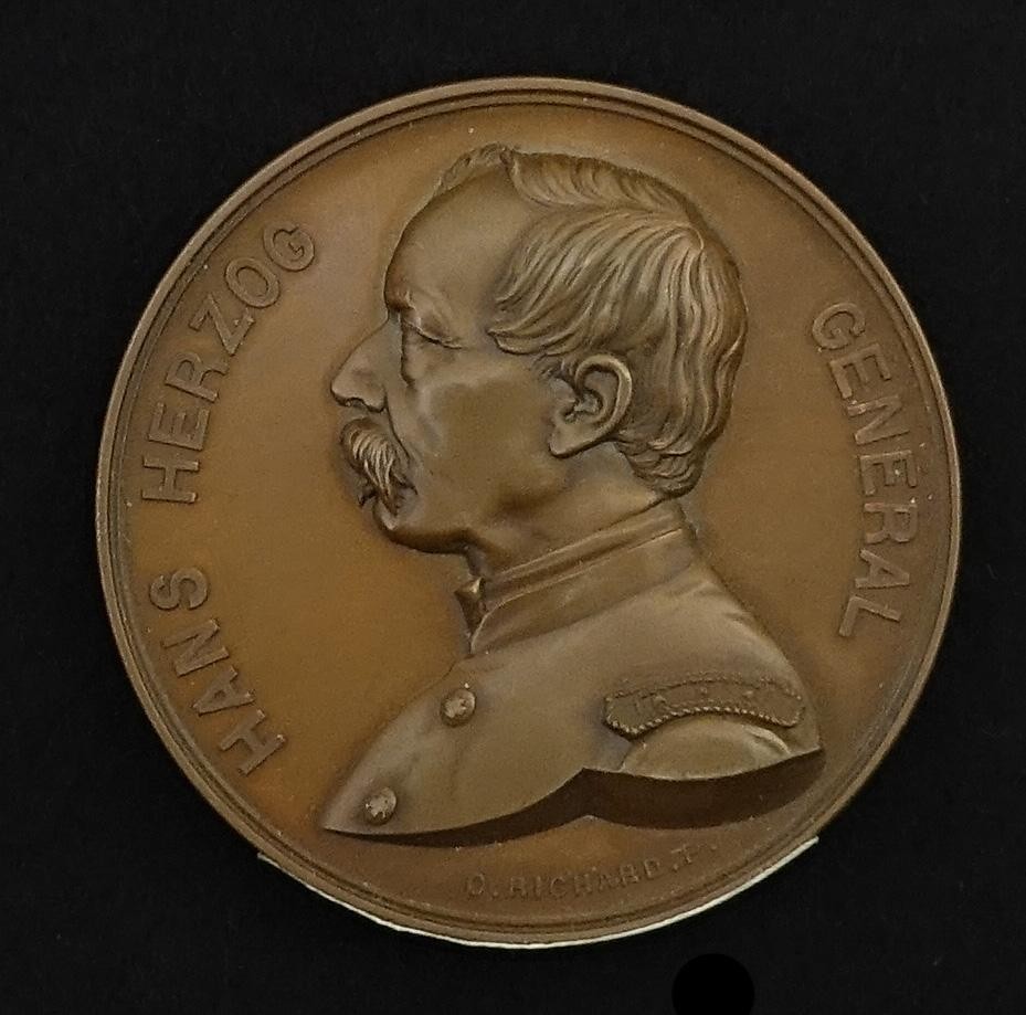 Medaille Grenzbesetzung General Herzog