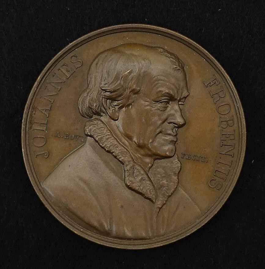 Medaille Joh. Frobenius, Secularfeier der Buchdruckerkunst, Basel