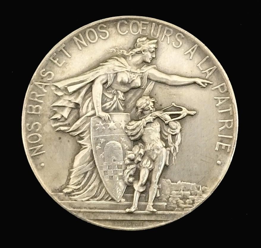 Medaille Neuenburg. Kant. Schützenfest in La Chaux de Fonds