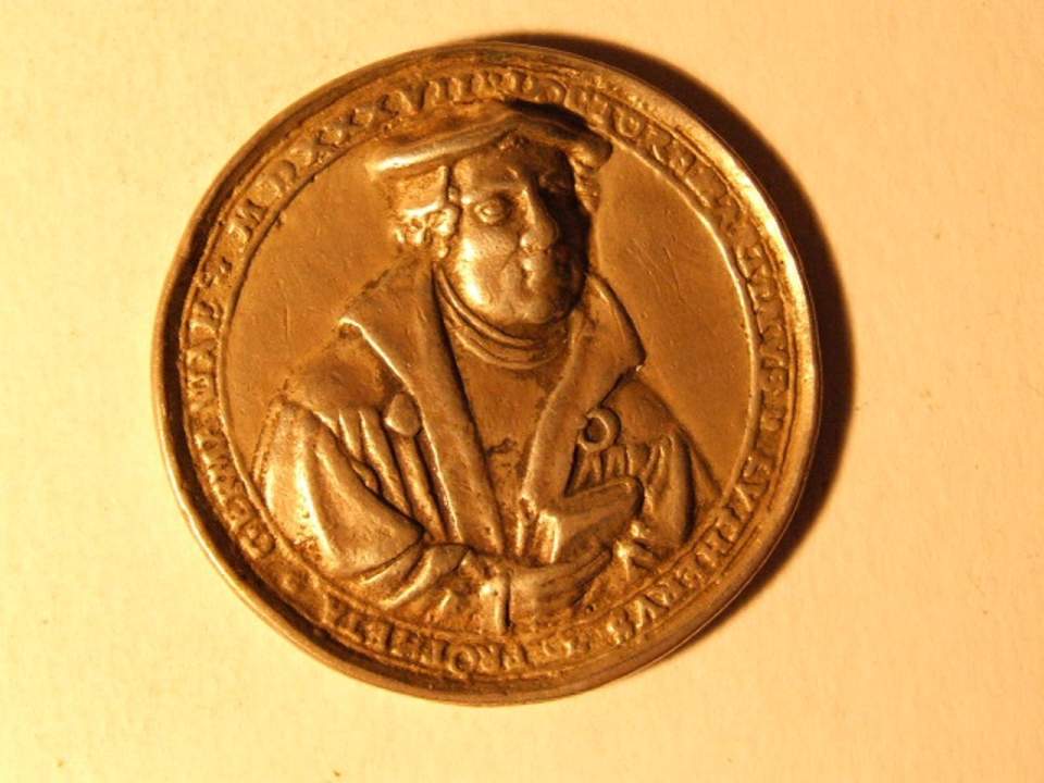 Medaille Martin Luther, Reformator