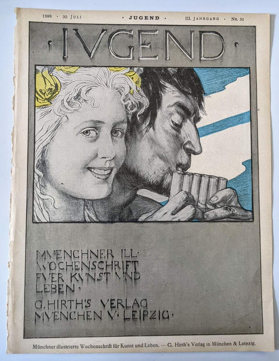 Jugend Titelblatt 1898 Nr. 31