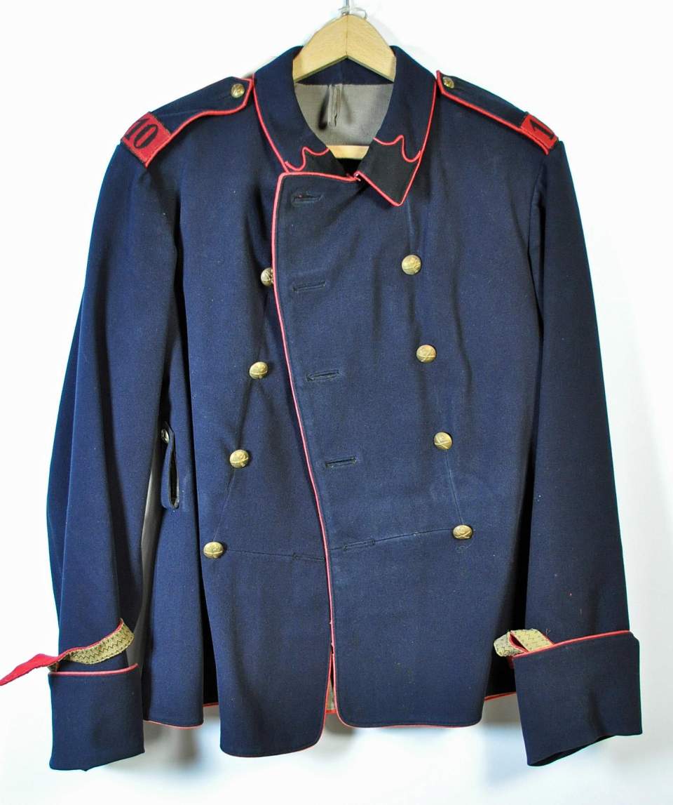 Uniform (Artillerie/Train) Wachtmeister, Eidg. Ord. 1875
