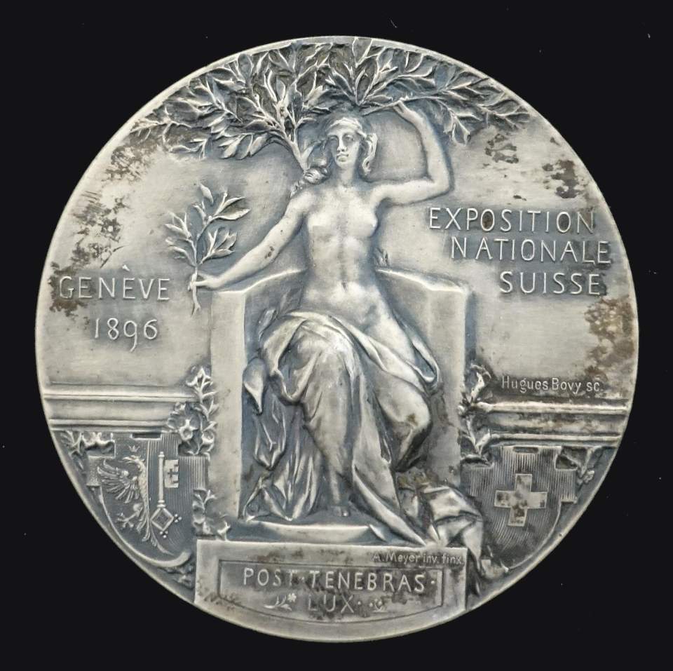 Medaille Landesausstellung Genf