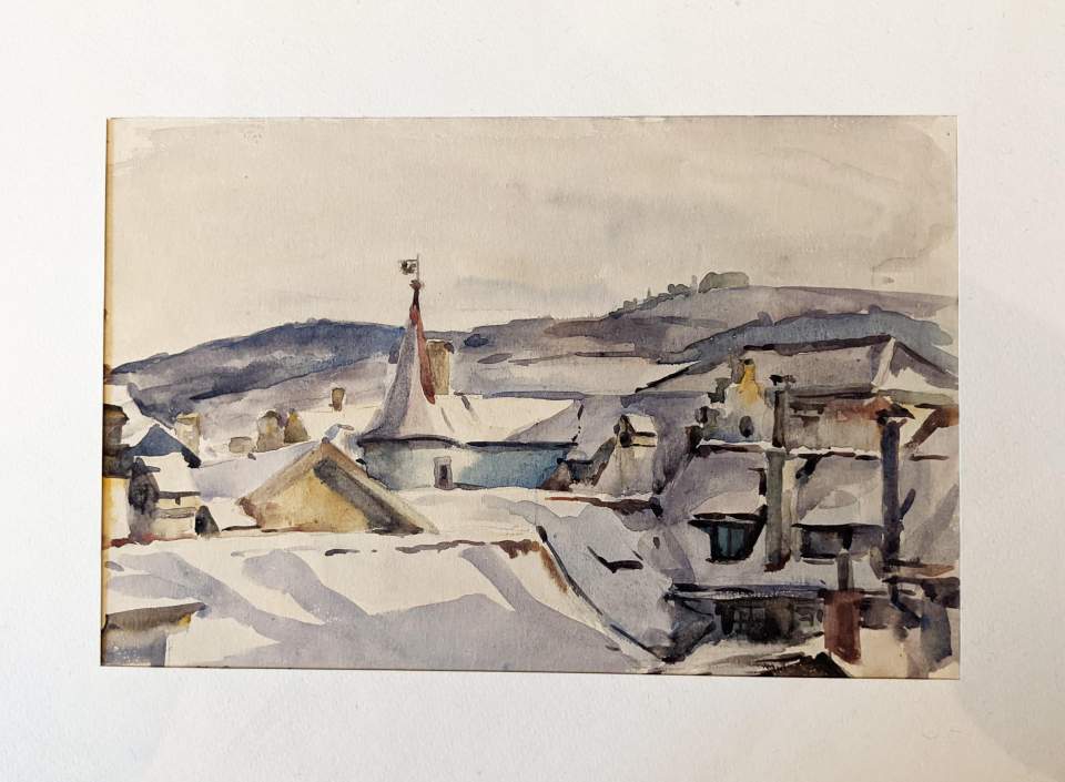 Aquarell Georg Schmidt