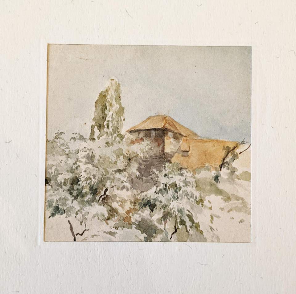 Aquarell Georg Schmidt